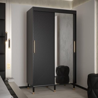 Monaco II Sliding Door Wardrobe 120cm