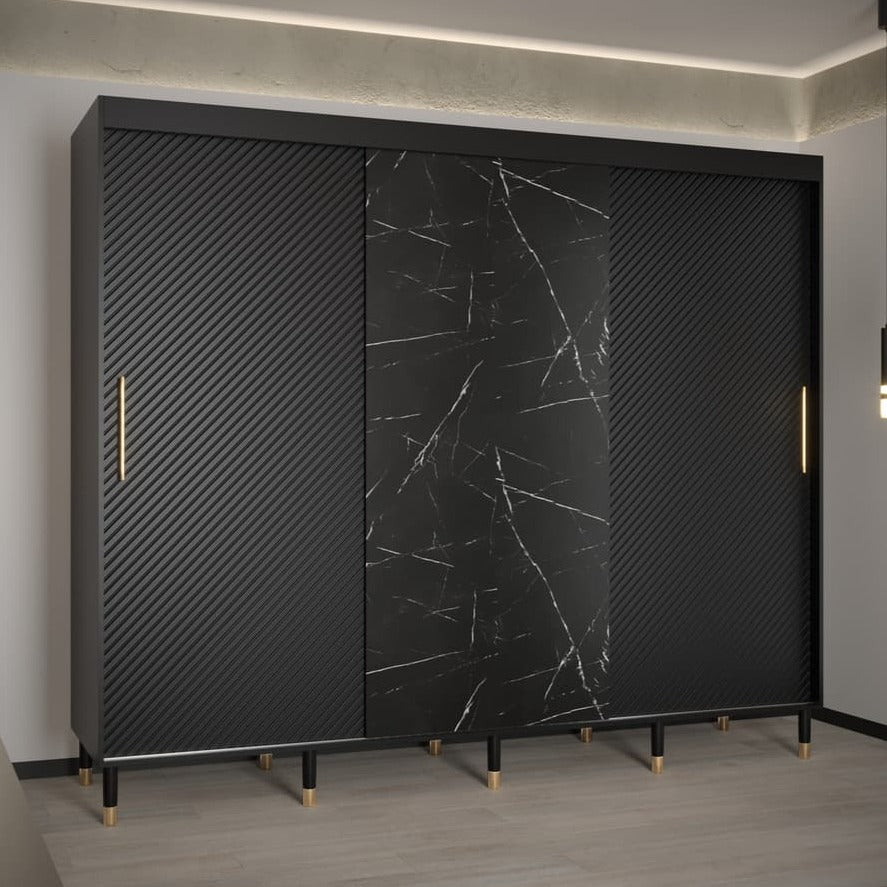 Monaco Sliding Door Wardrobe 250cm