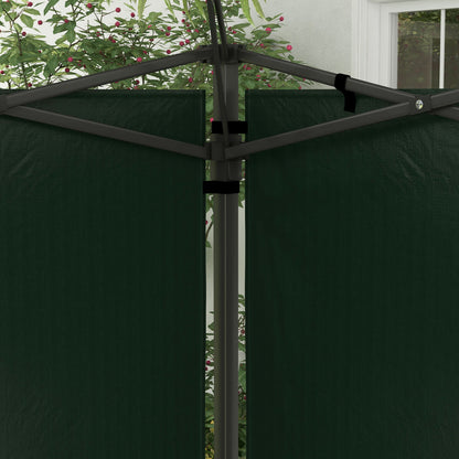 Outsunny 3 Meters Gazebo Side Panels Canopy Marquee Replacement Exchangeable Side Panel Walls (Green)