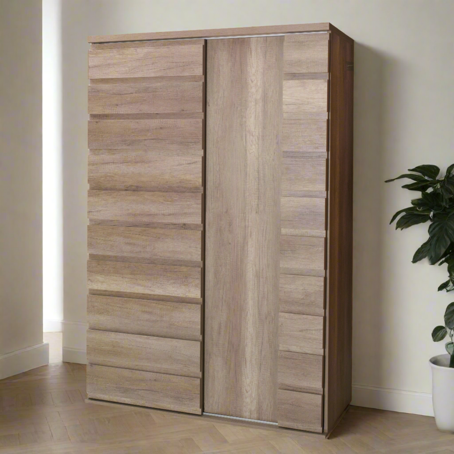 Miro 10 Hinged Wardrobe 120cm