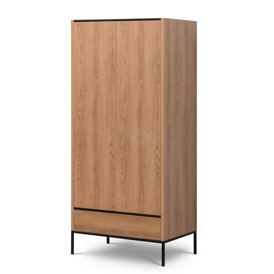 Loft Caramel Hinged Wardrobe 90cm