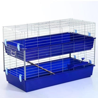 PawHut Small Animal Hutch, size (118 x79 x58cm)