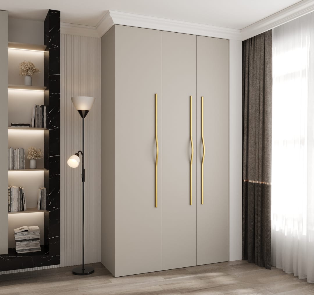 Como II Hinged Door Wardrobe 130cm