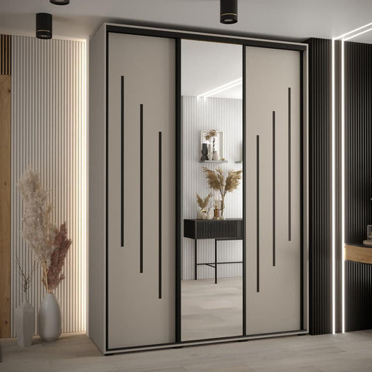 Dakota IX Sliding Door Wardrobe 170cm