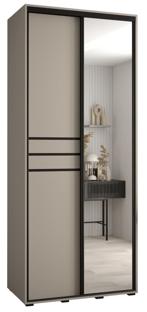 Dakota XI Sliding Door Wardrobe 120cm