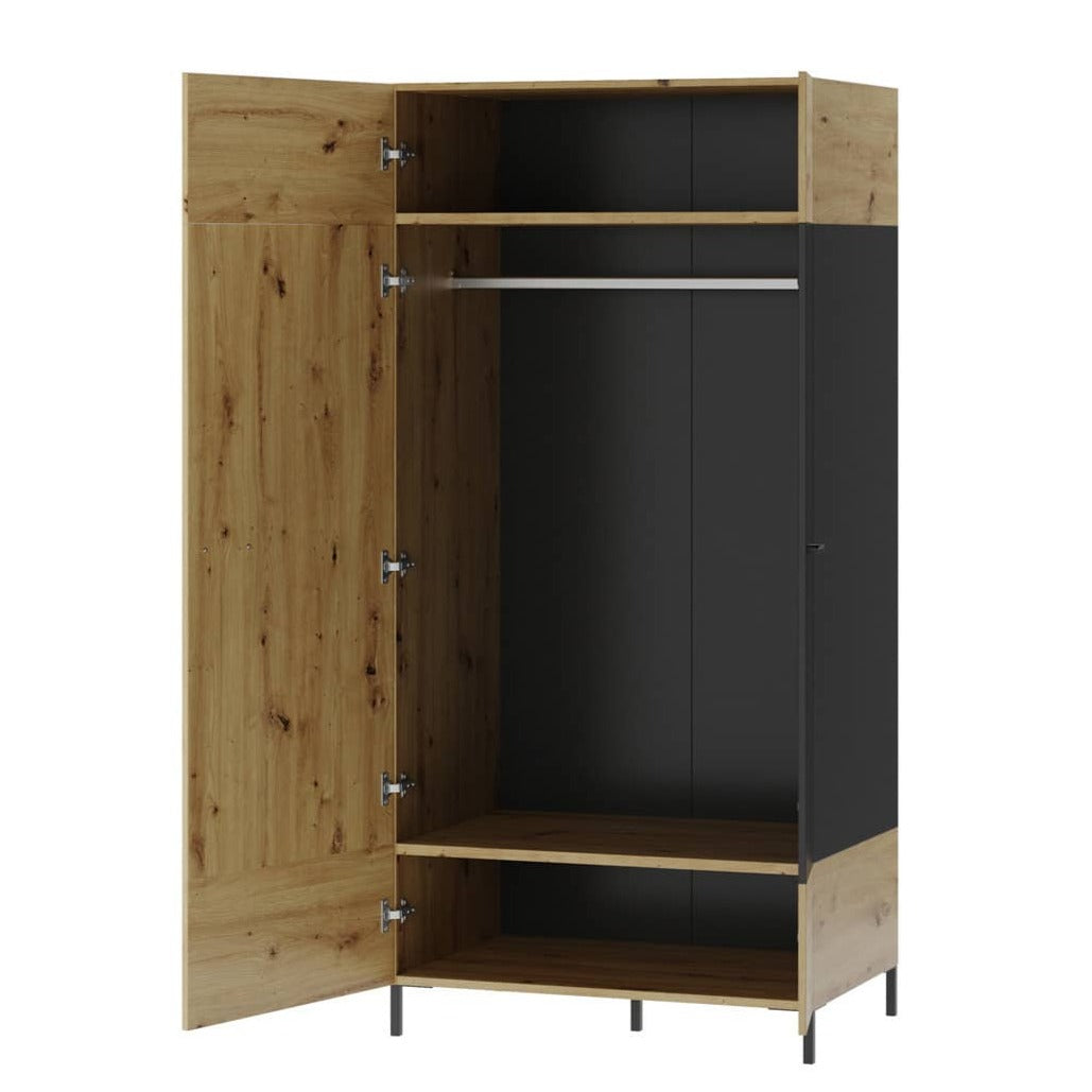 Lucas 70 Hinged Door Wardrobe 90cm