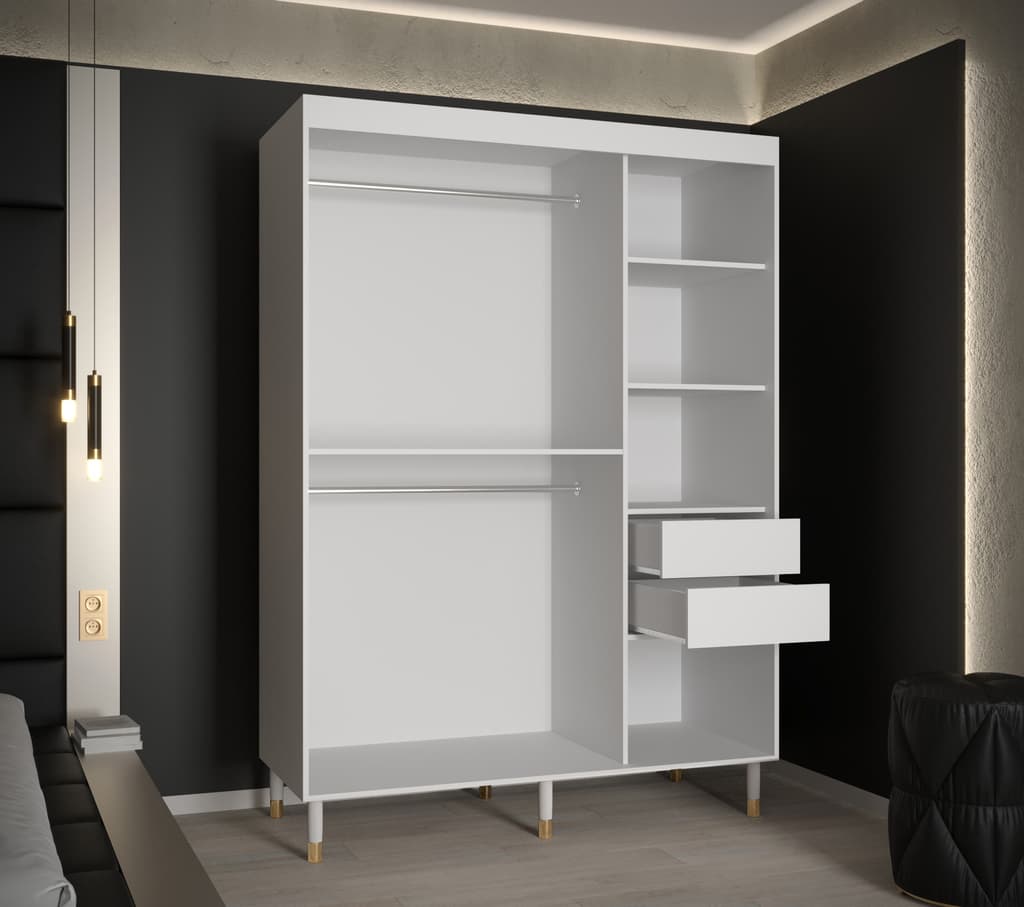 Monaco II Sliding Door Wardrobe 150cm