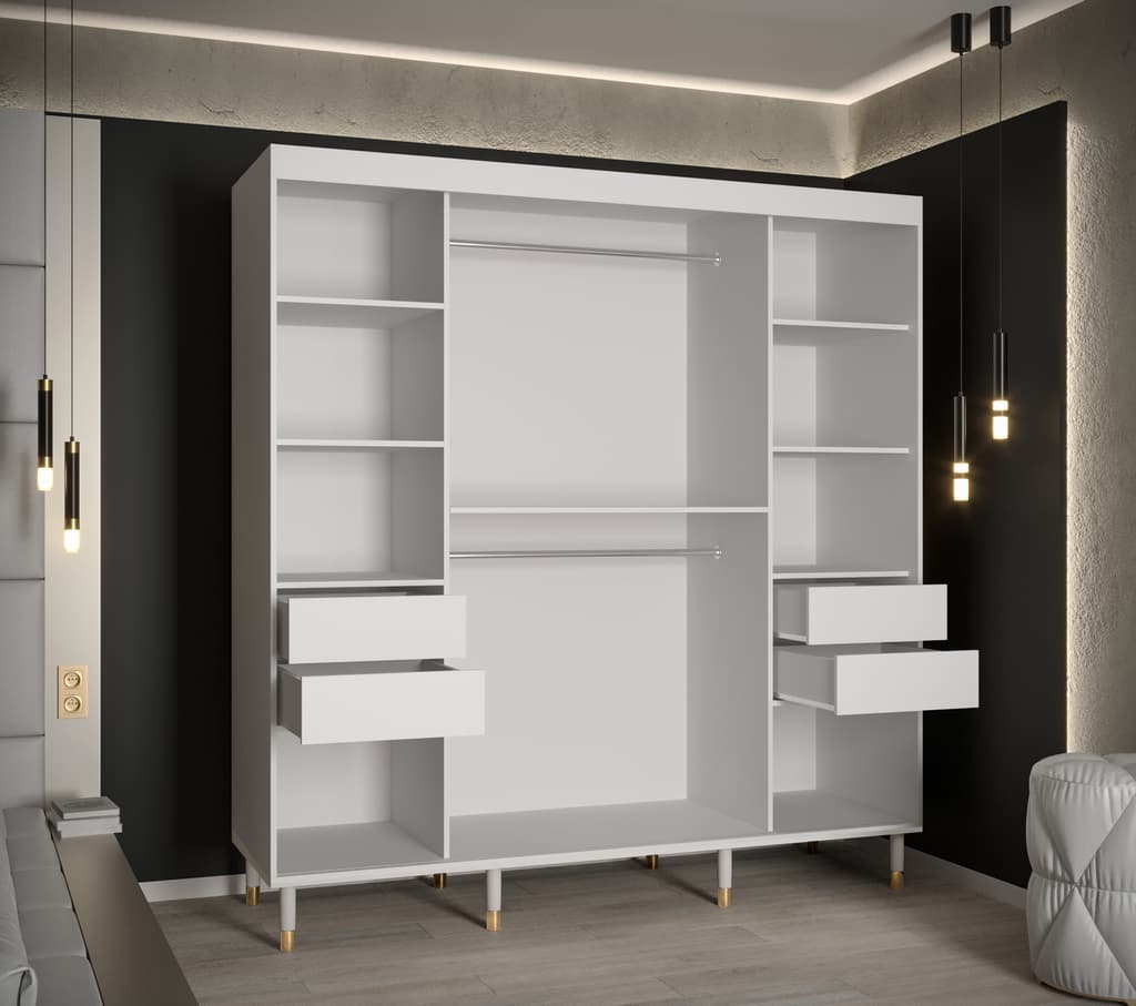 Monaco II Sliding Door Wardrobe 200cm