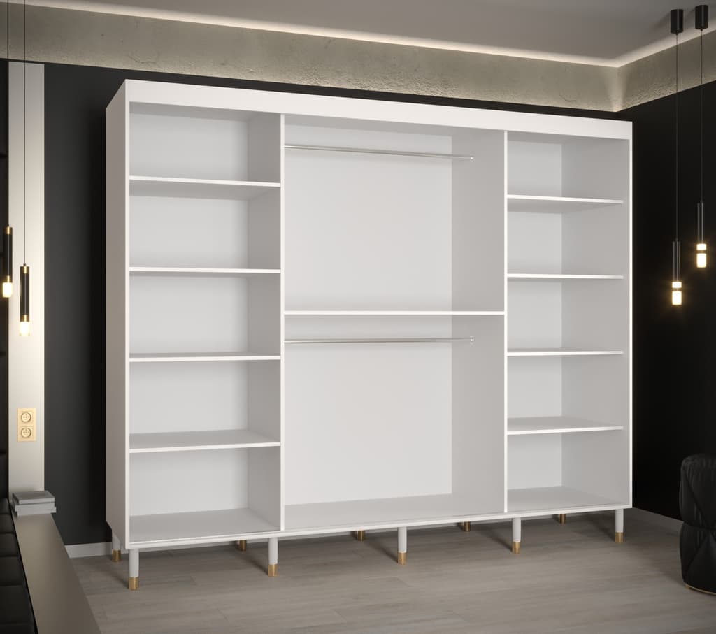 Monaco Sliding Door Wardrobe 250cm