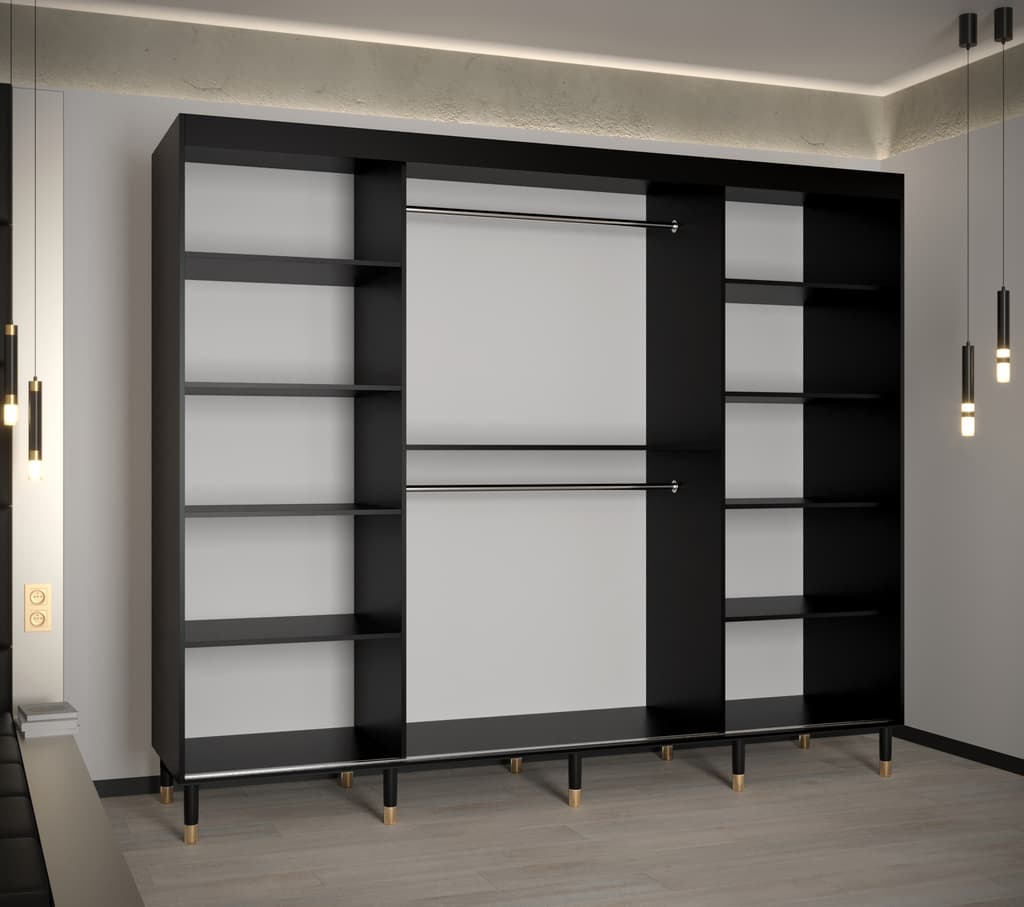 Monaco II Sliding Door Wardrobe 250cm