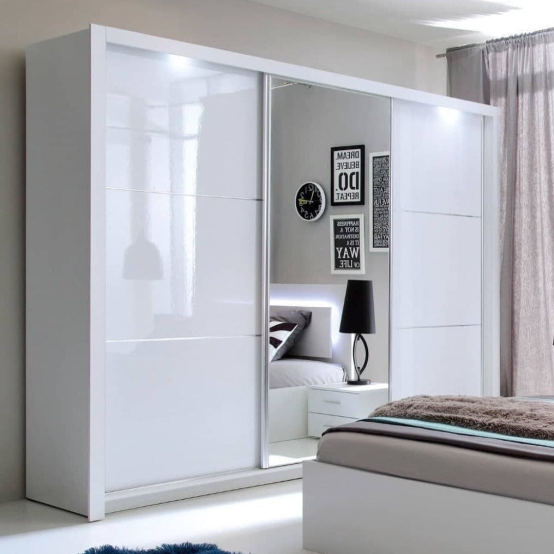 Siena 11 Sliding Door Wardrobe 208cm