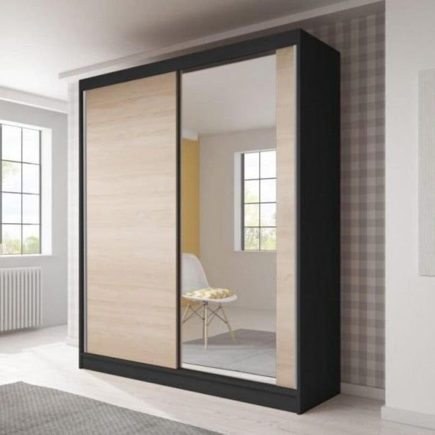 Bella 03 Sliding Door Wardrobe 183cm