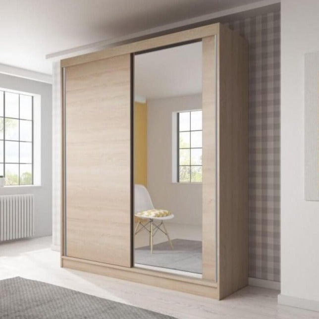 Bella 03 Sliding Door Wardrobe 183cm