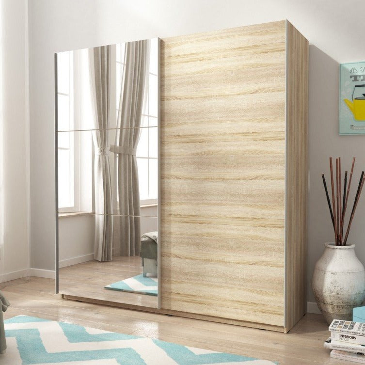 Mika 02 Sliding Door Wardrobe 150cm