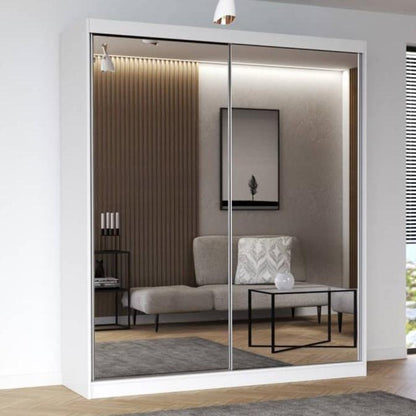 Multi 20 Sliding Door Wardrobe 203cm