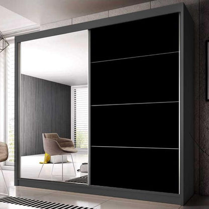 Multi 31 Sliding Door Wardrobe 183cm