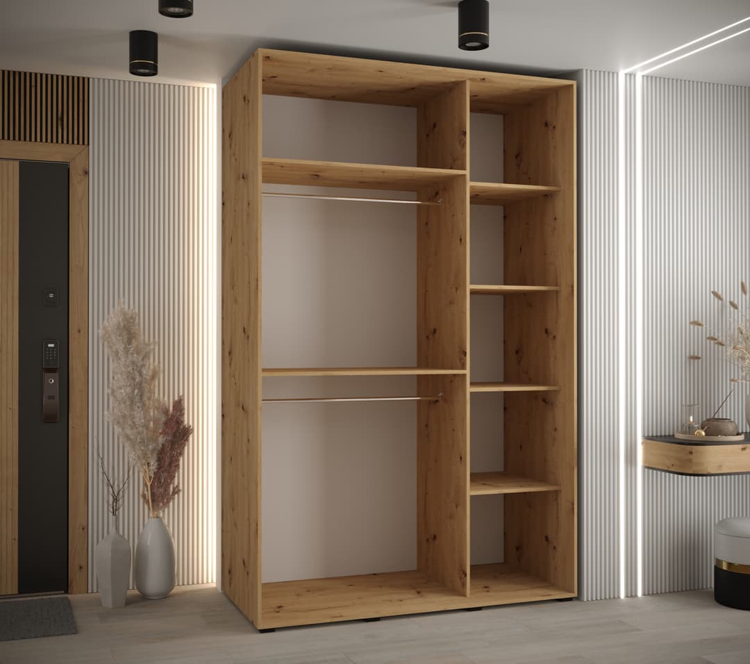 Sapporo II Sliding Door Wardrobe 150cm