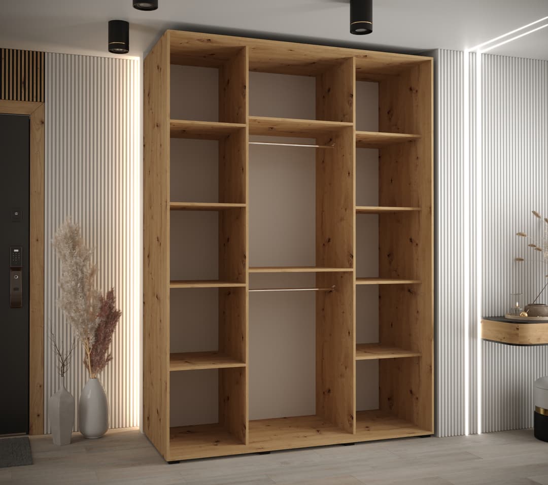 Sapporo II Sliding Door Wardrobe 180cm