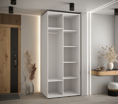 Sapporo II Sliding Door Wardrobe 100cm