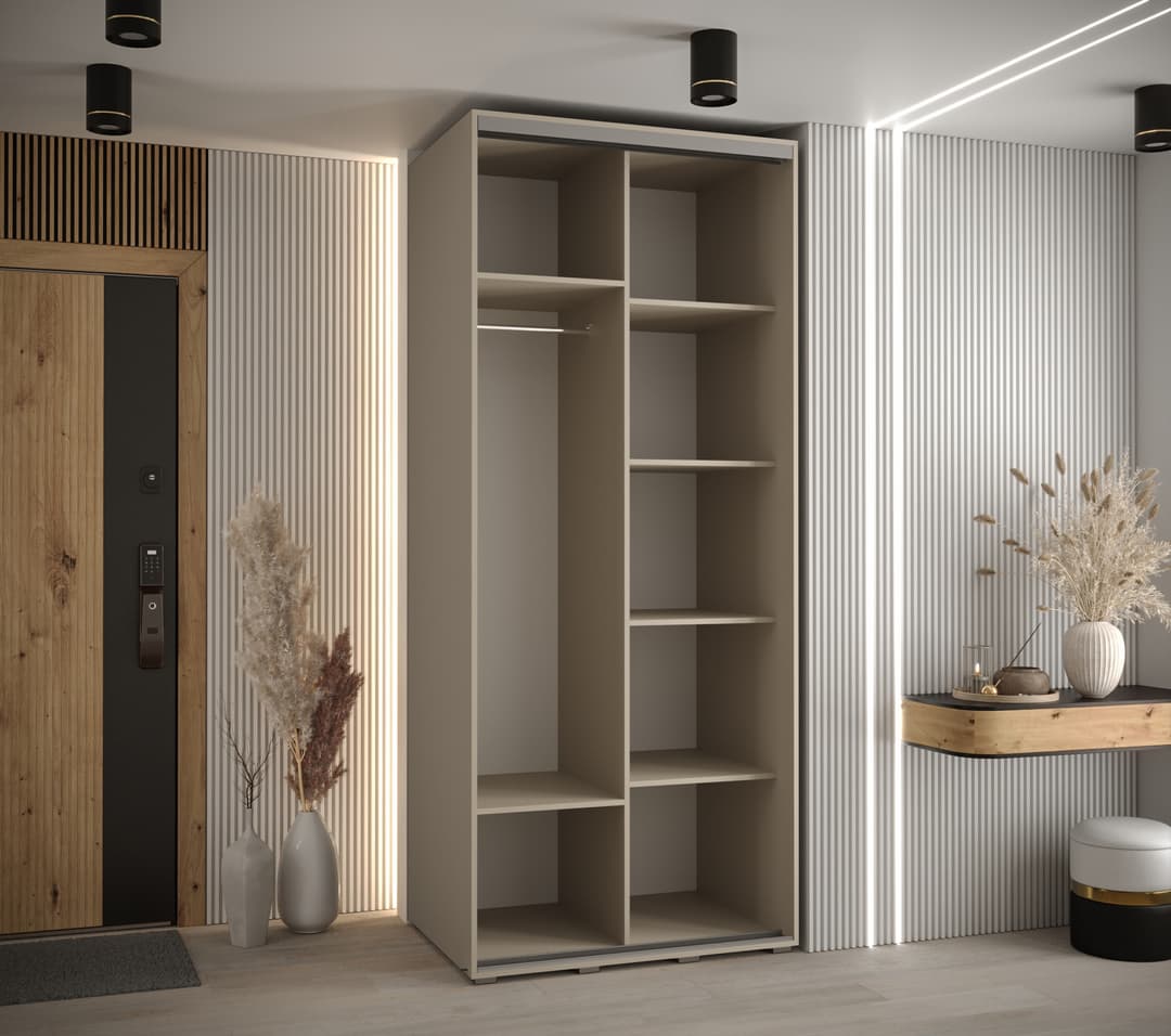 Dakota X Sliding Door Wardrobe 110cm