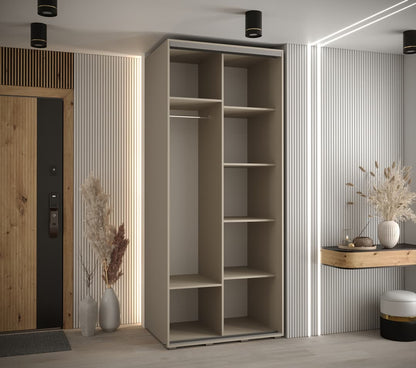 Dakota IX Sliding Door Wardrobe 120cm