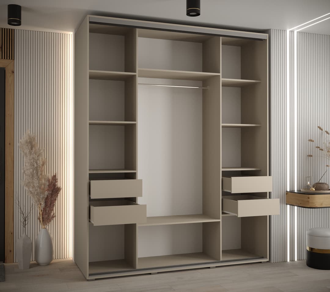 Dakota VIII Sliding Door Wardrobe 200cm