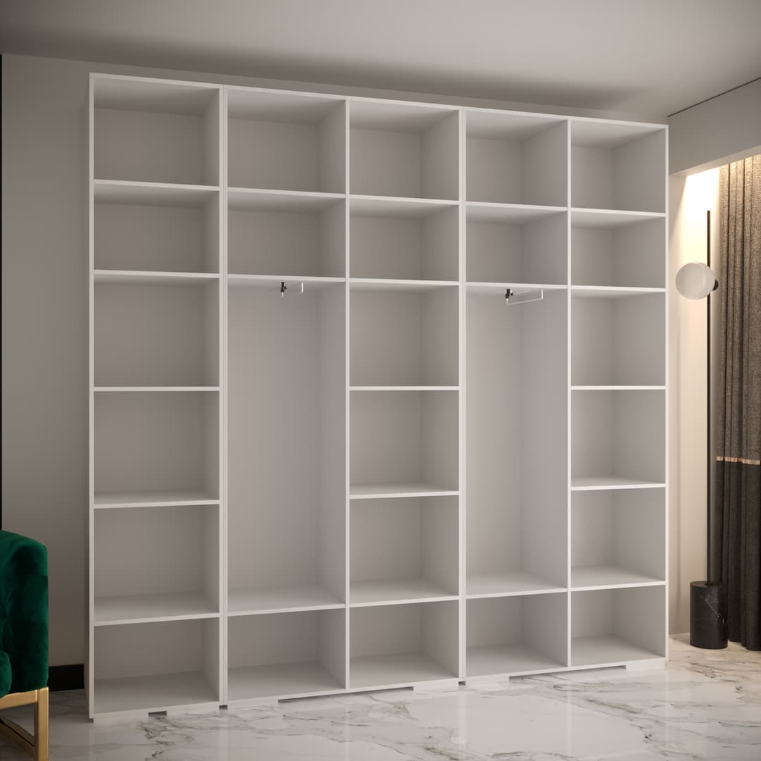 Manhattan II Hinged Door Wardrobe 250cm