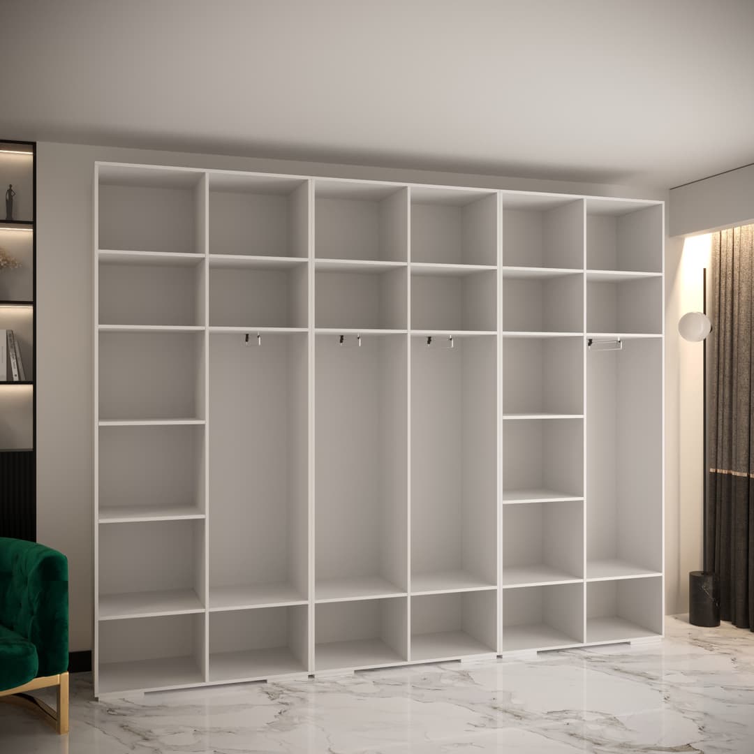 Manhattan I Hinged Door Wardrobe 300cm