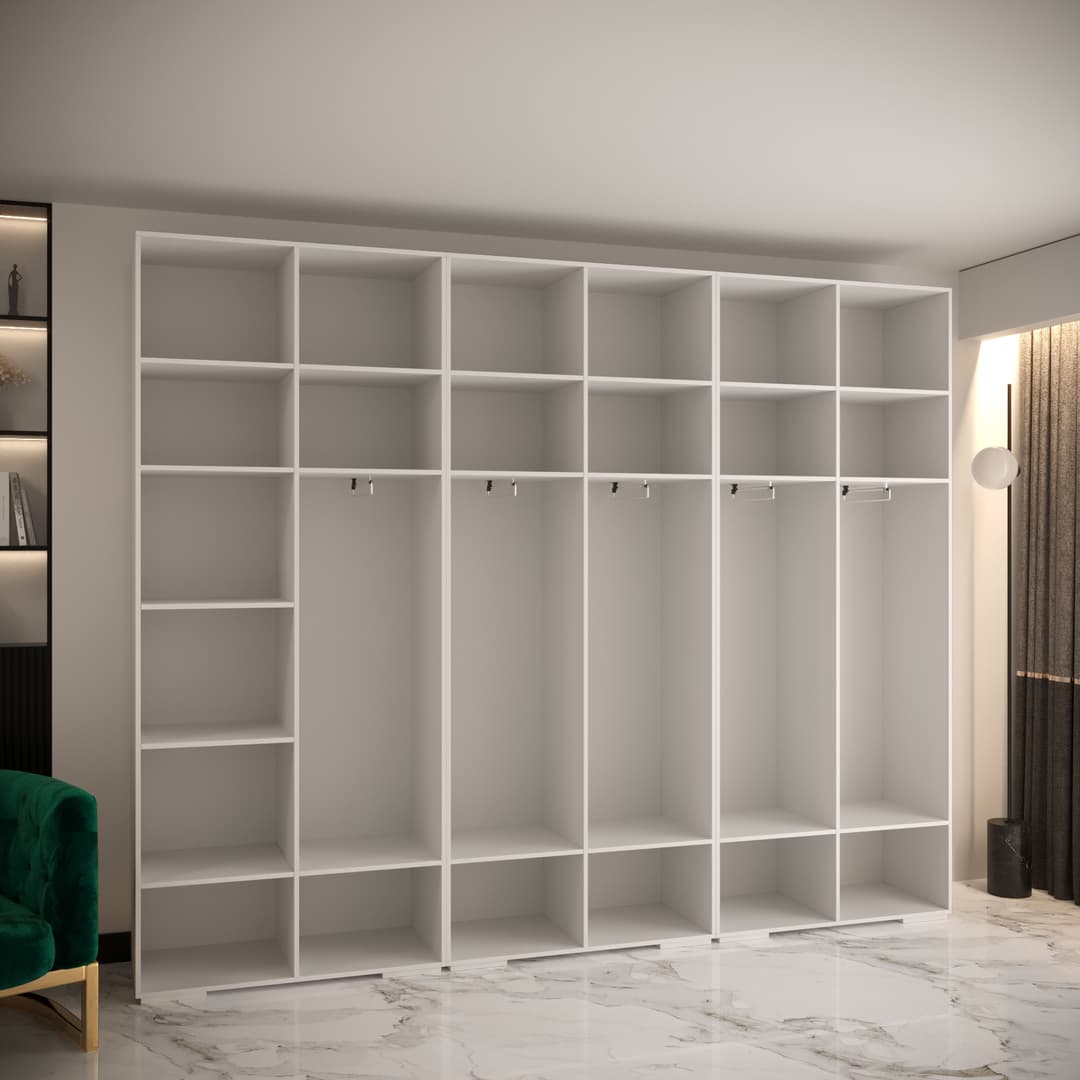 Manhattan III Hinged Door Wardrobe 300cm