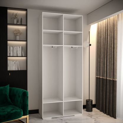 Manhattan IV Hinged Door Wardrobe 100cm