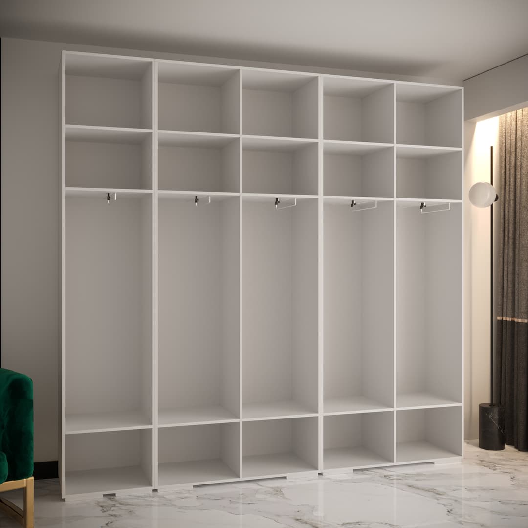 Manhattan I Hinged Door Wardrobe 250cm