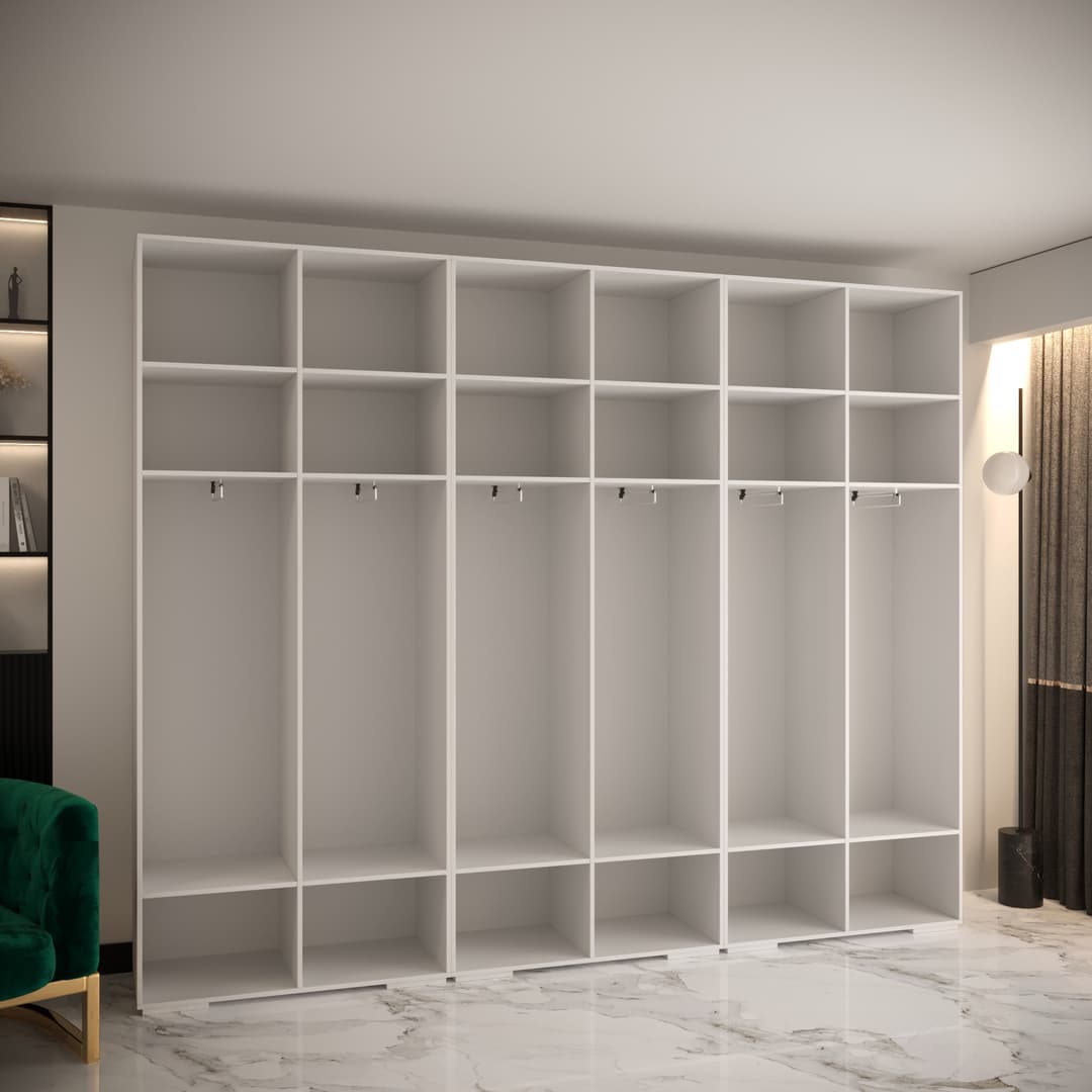 Manhattan IV Hinged Door Wardrobe 300cm