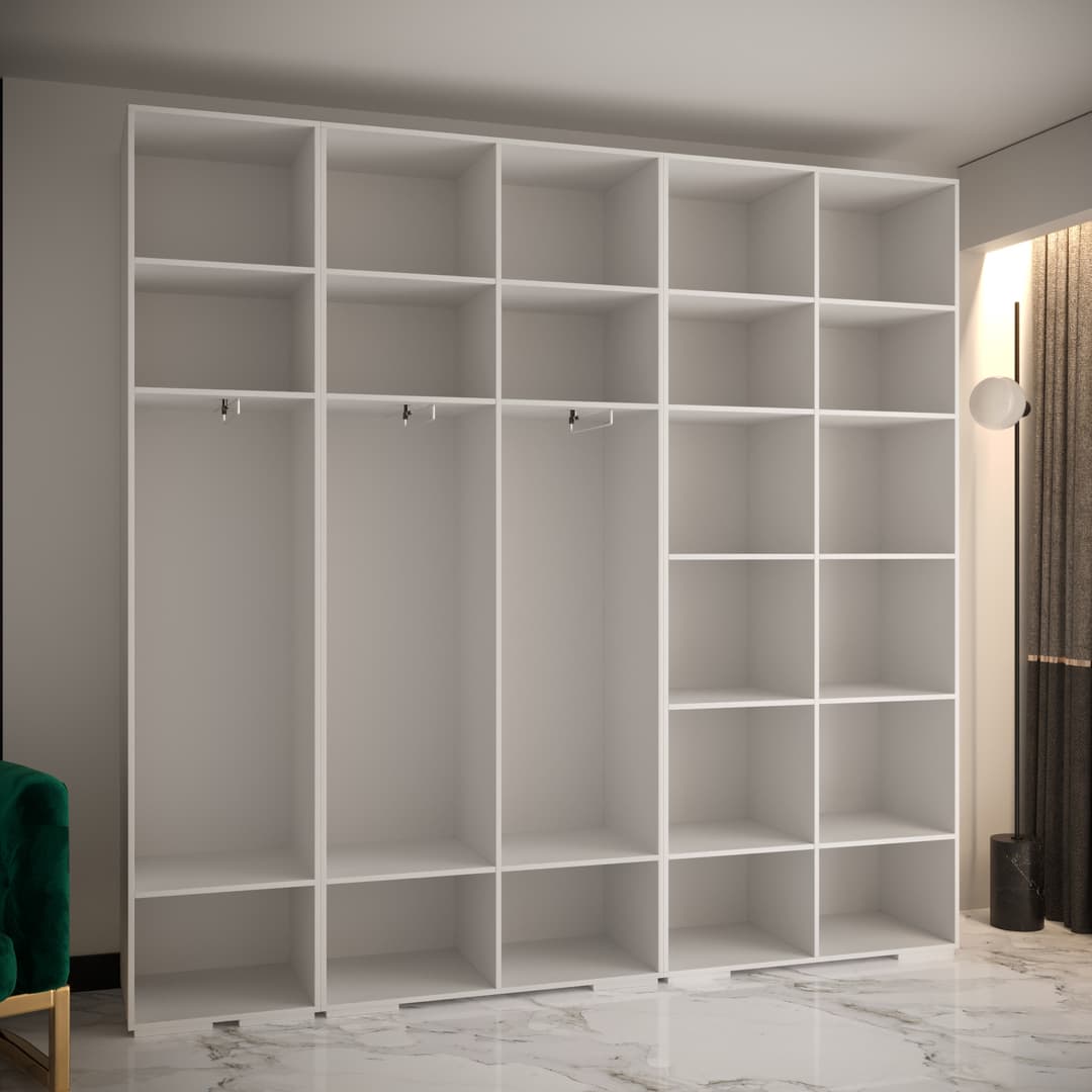 Manhattan I Hinged Door Wardrobe 250cm