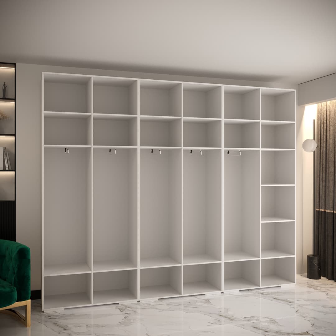 Manhattan I Hinged Door Wardrobe 300cm