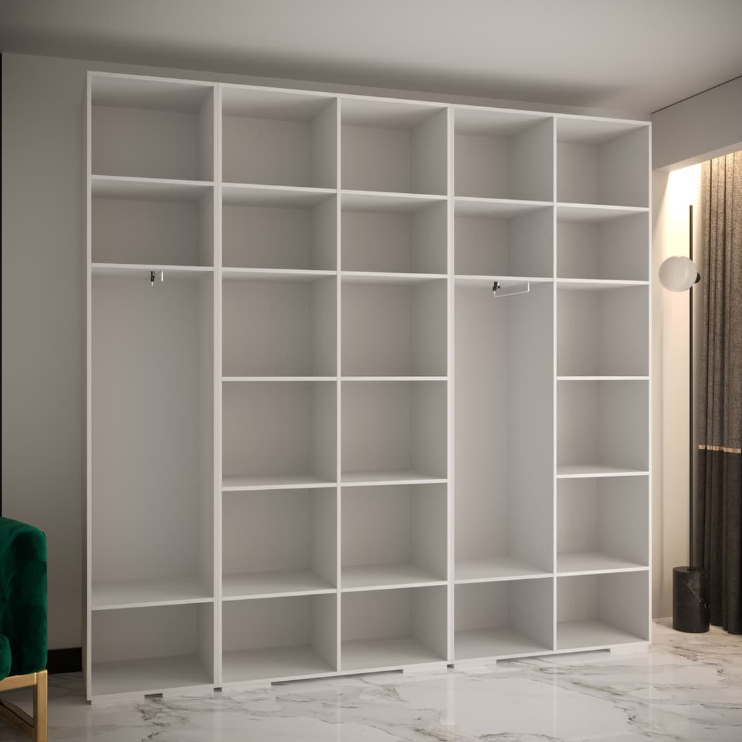 Manhattan II Hinged Door Wardrobe 250cm