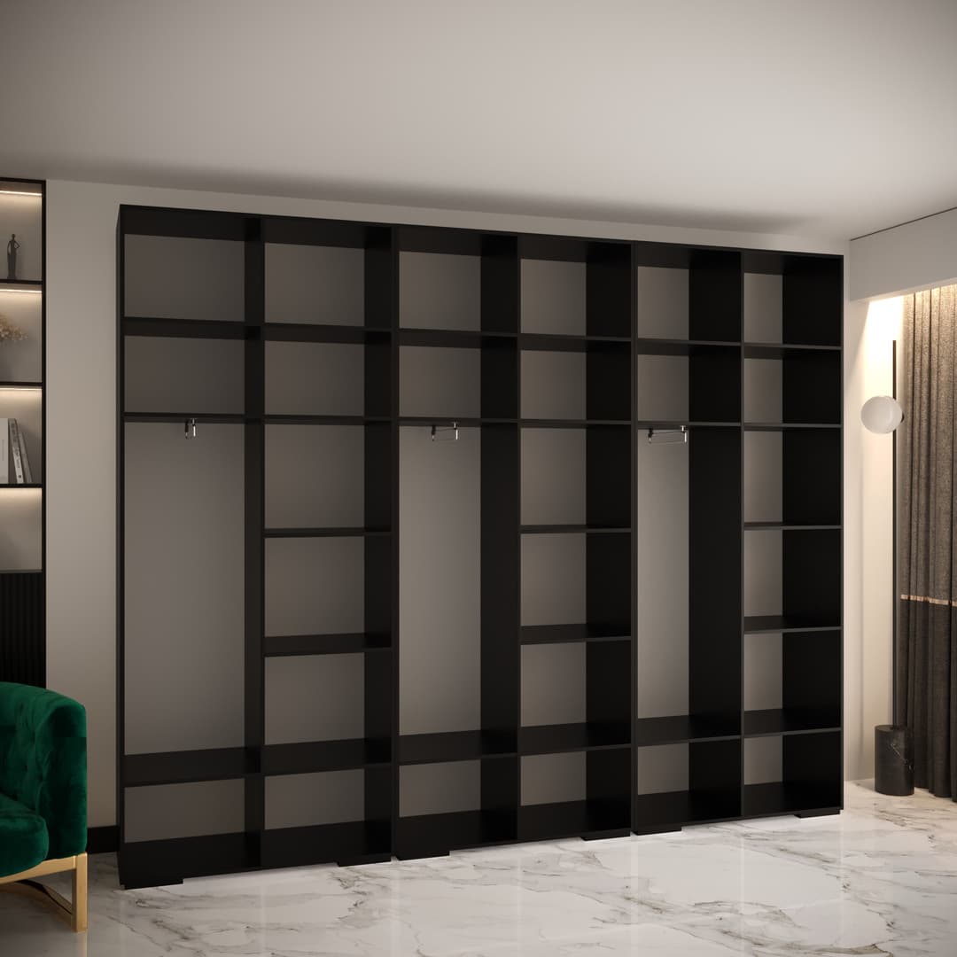 Manhattan IV Hinged Door Wardrobe 300cm