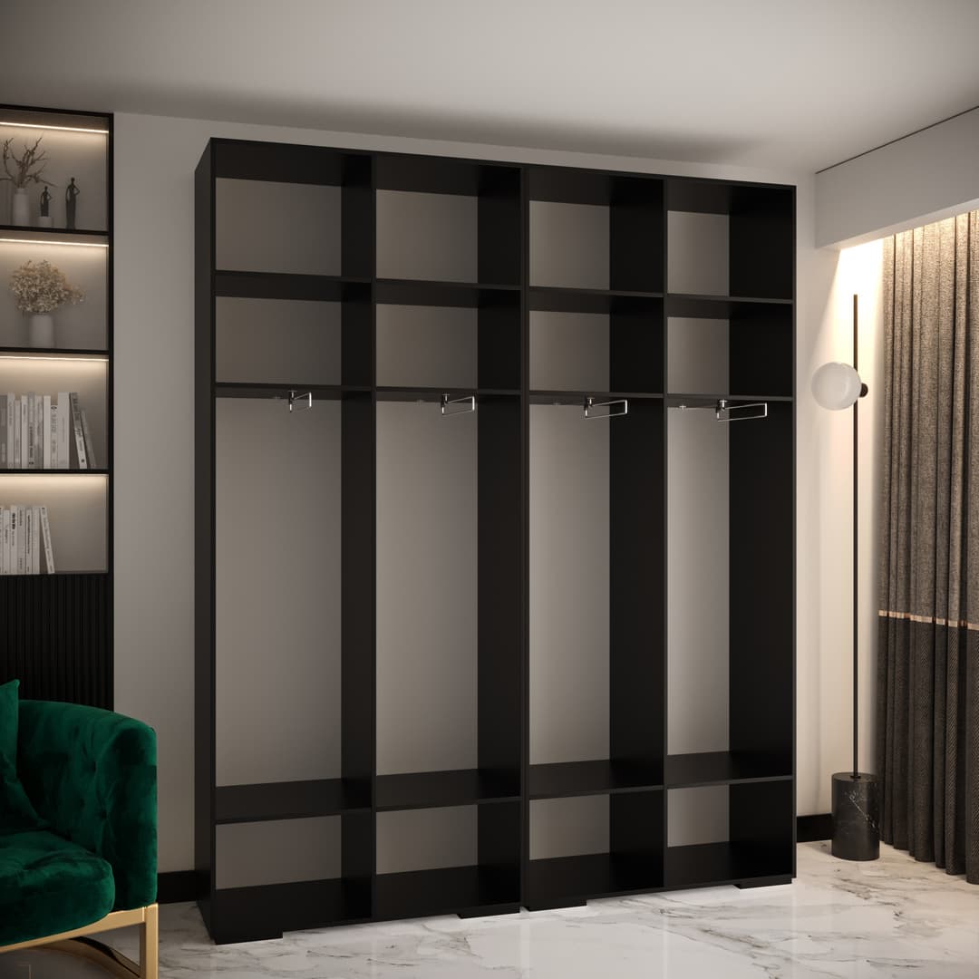 Manhattan IV Hinged Door Wardrobe 200cm