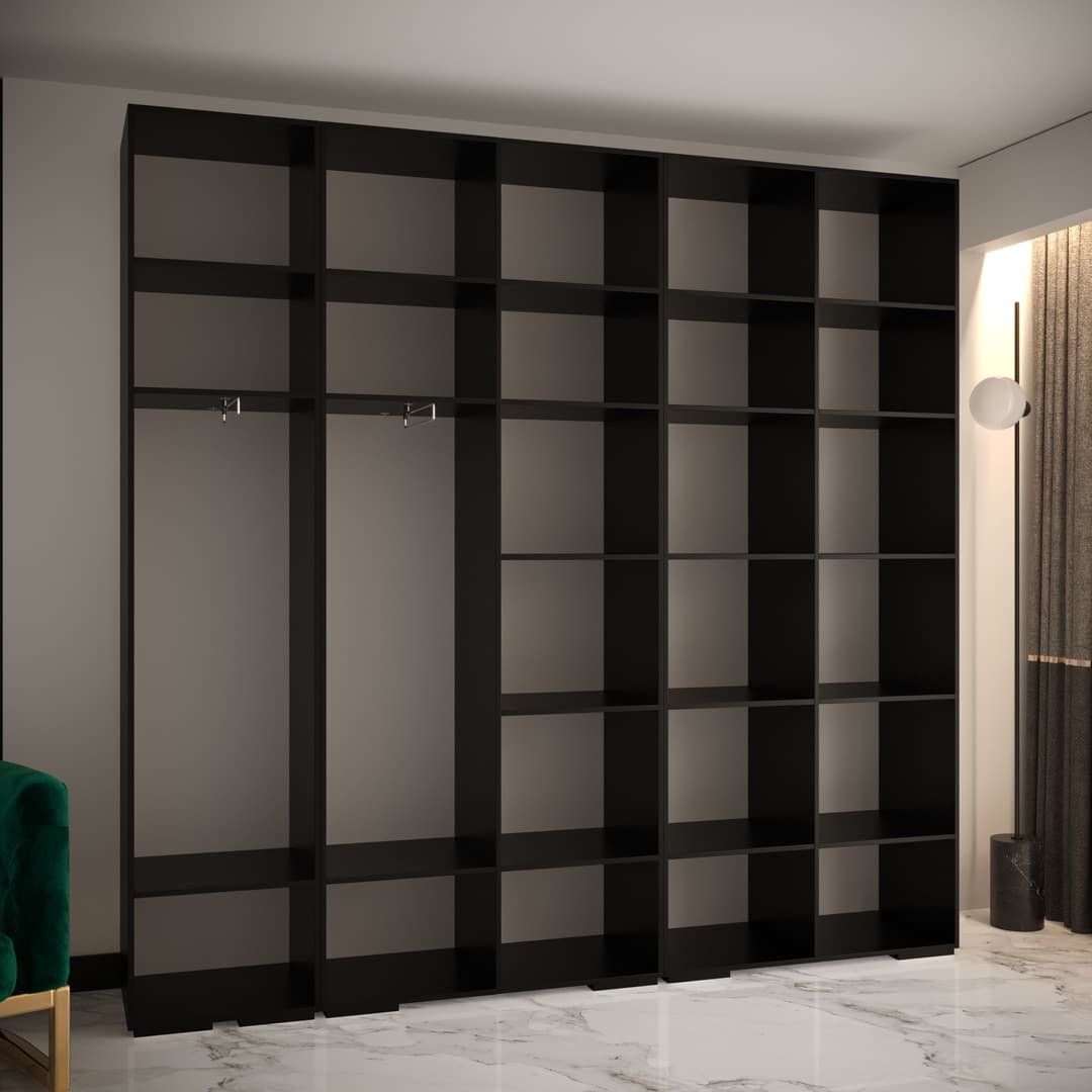 Manhattan I Hinged Door Wardrobe 250cm