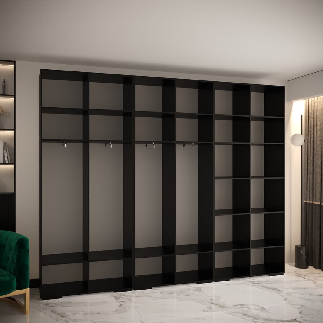 Manhattan IV Hinged Door Wardrobe 300cm