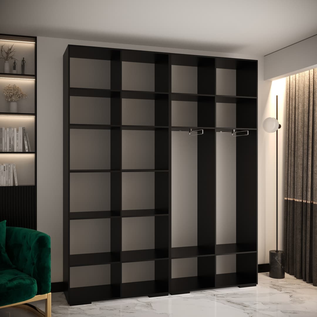 Manhattan IV Hinged Door Wardrobe 200cm